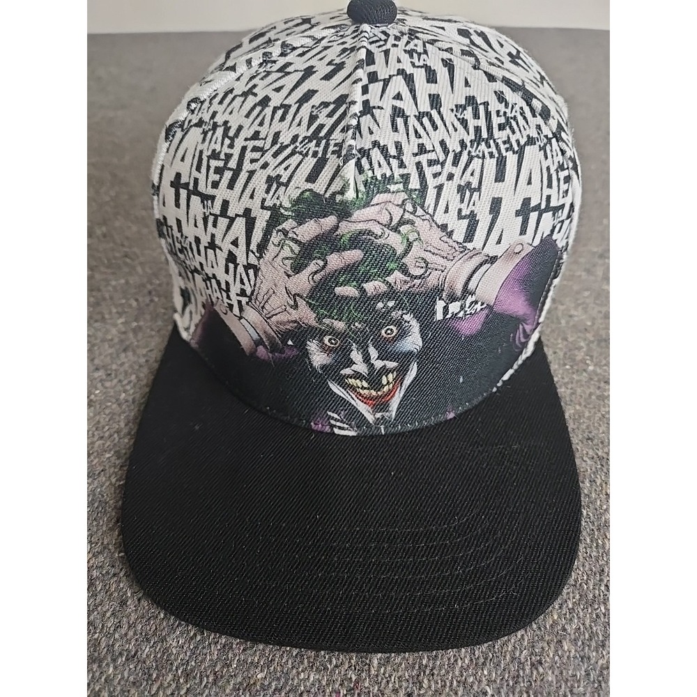Vintage Y2k Joker Batman Killing Joke Snapback Hat Aop Hahaha All Over Print